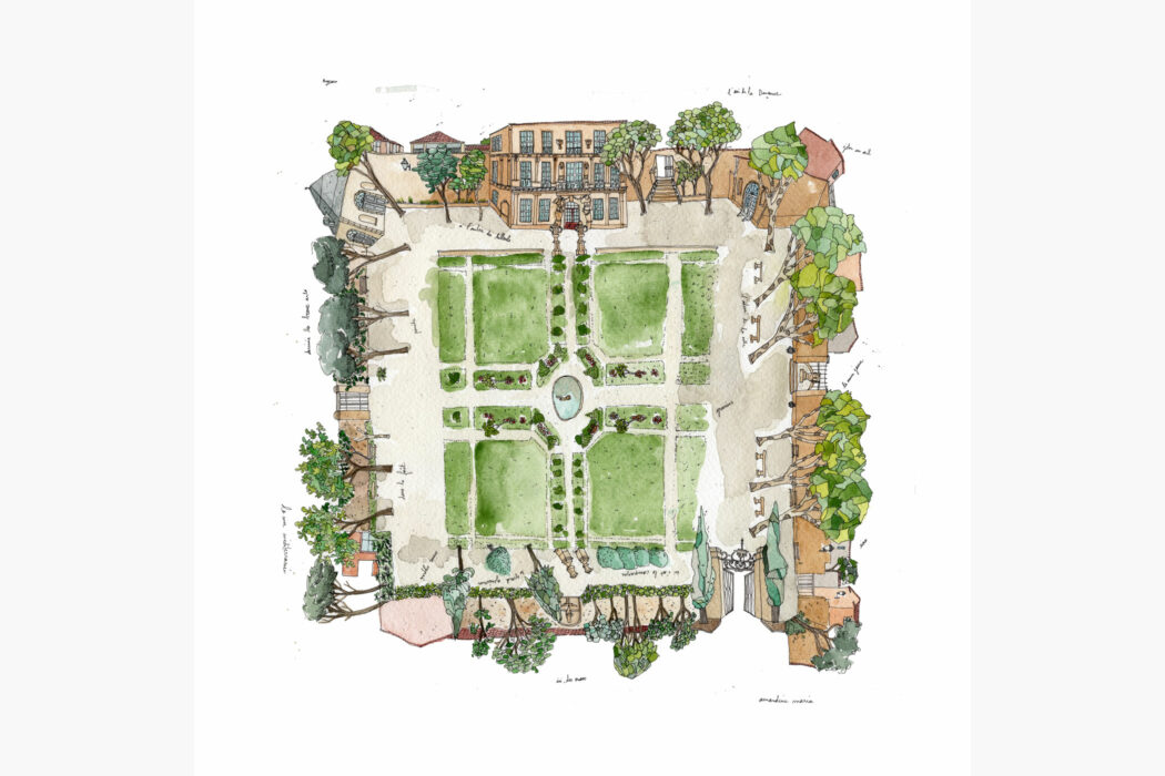 Pavillon Vendôme - dessin - Amandine Maria - artiste contemporain