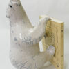 Grand ours dansant - Bennie - objet d’art - céramique - Raku