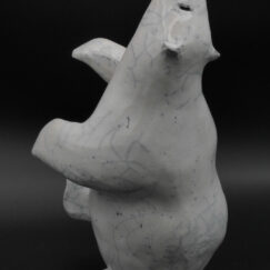 Grand ours dansant - Bennie - objet d’art - art contemporain - céramique
