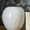 Œuf coque - Bennie - objet d’art - céramique - Raku