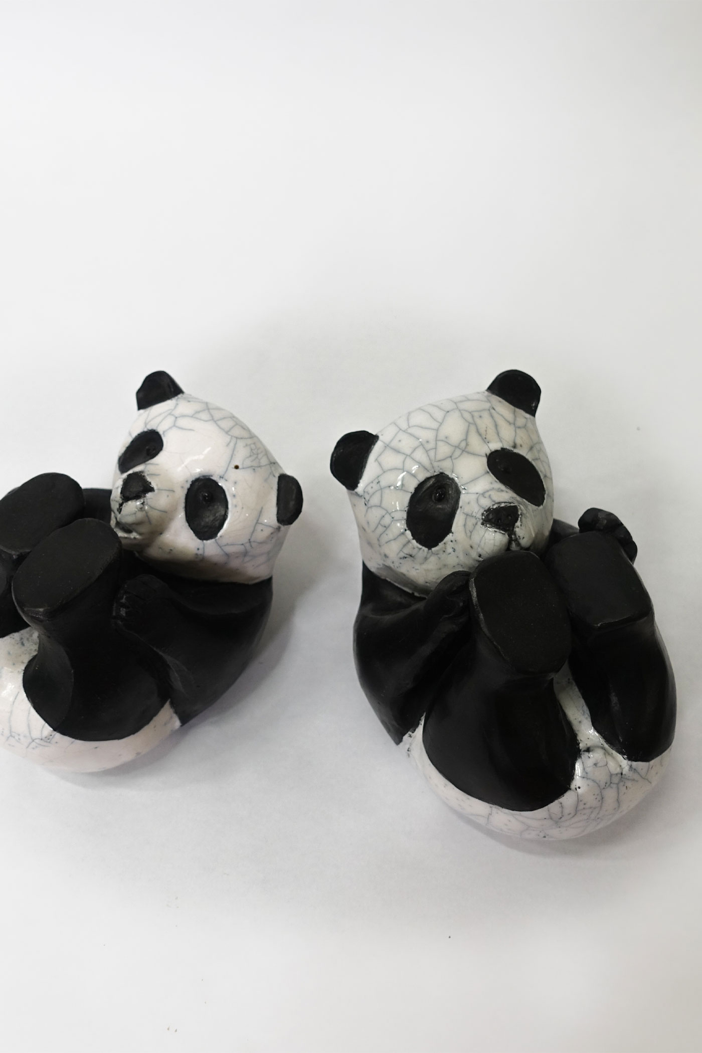Panda on its back 1 Galerie Maison Dauphine