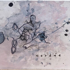 Silhouette rouge - Philippe Croq - peintre contemporain