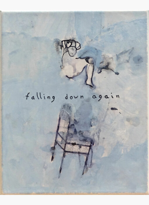 Falling down again - Philippe Croq - artiste contemporain