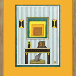 Josef Albers & le chat gris - Damien Nicolas Roux - artiste contemporain