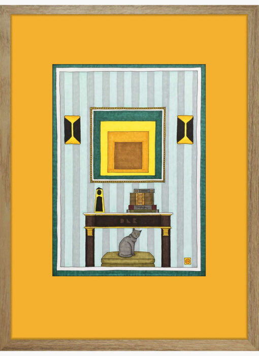 Josef Albers & le chat gris - Damien Nicolas Roux - artiste contemporain