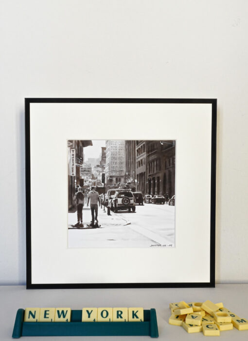 New York 9 - Duytter - artiste contemporain - dessin encre 