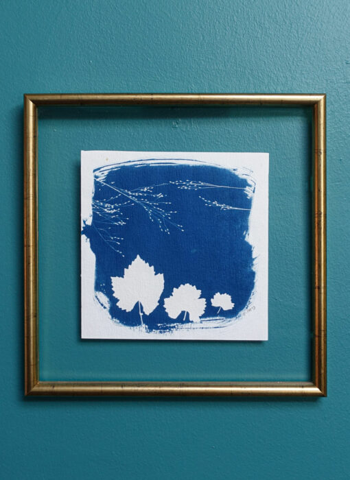 Cyanotype 10 - Cyanotype n°10 - Valérie Gho - tableau contemporain