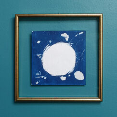 Cyanotype 14- Valérie Gho - tableau contemporain
