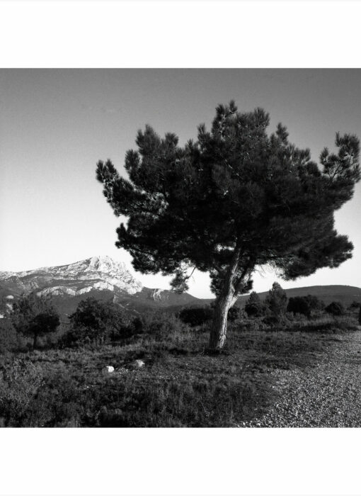 Sainte-Victoire (N&B1) - José Nicolas - photographe contemporain