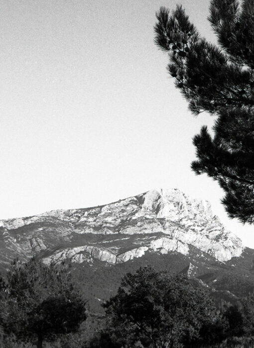 Sainte-Victoire (N&B1) - José Nicolas - photographie contemporaine