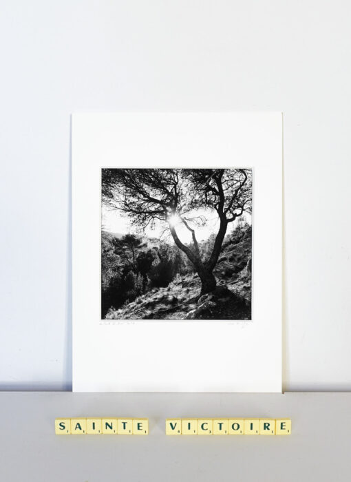 Sainte-Victoire (N&B2) - José Nicolas - photographe contemporain