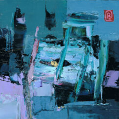 Plusieurs nuits de suite - Perrine Rabouin - peinture contemporaine à l'huile