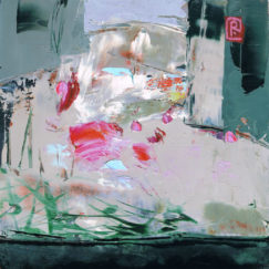 un silence rythmé - perrine rabouin - peinture contemporaine