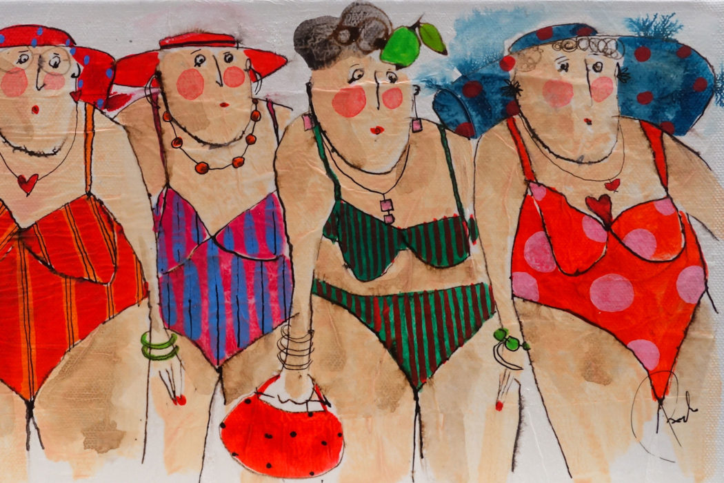 Les jolies baigneuses - bathers - Image 3