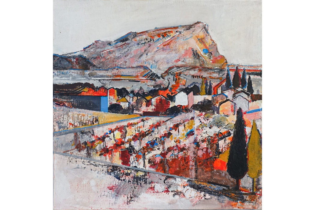 Sainte-Victoire automne - Clotilde Philipon - peinture contemporaine