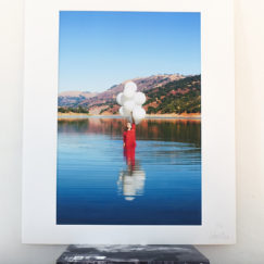 Wonderful Journey robe rouge red dress- Aurélia Faudot - photographie contemporaine