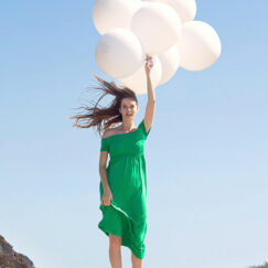 Wonderful Journey robe bleue blue dress- Aurélia Faudot - photographe - zoom
