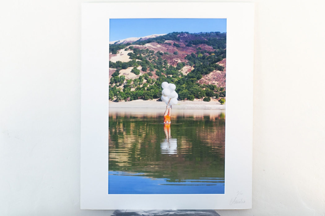 Wonderful Journey robe orange dress- Aurélia Faudot - photographie contemporaine