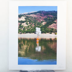Wonderful Journey robe orange dress- Aurélia Faudot - photographie contemporaine