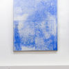 Grand Bleu 11 - large blue - M.Cohen - peinture papier - mise en situation