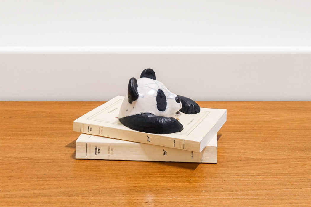 Famille panda petit - Panda family small ceramic - Bennie - céramique contemporaine - profil