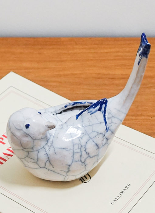 Oiseau 1 - Bird 1 ceramic - Bennie - céramique contemporaine - zoom