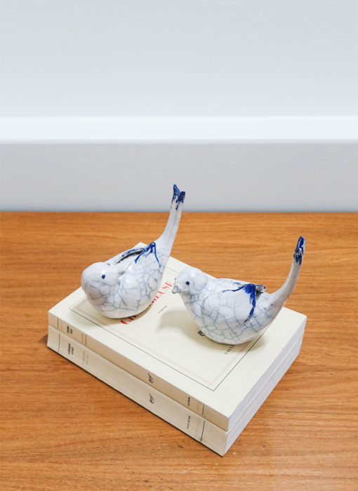 Oiseau 1 - Bird 1 ceramic - Bennie - céramique contemporaine - ensemble