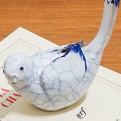 Oiseau 2 - Bird 2 ceramic - Bennie - céramique contemporaine - zoom