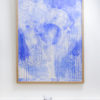 Grand Bleu 16 - large blue - M.Cohen - peinture papier - mise en situation