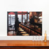 Bar at Leuven - Bar in Leuven - Duytter - peinture acrylique sur toile - mise en situation