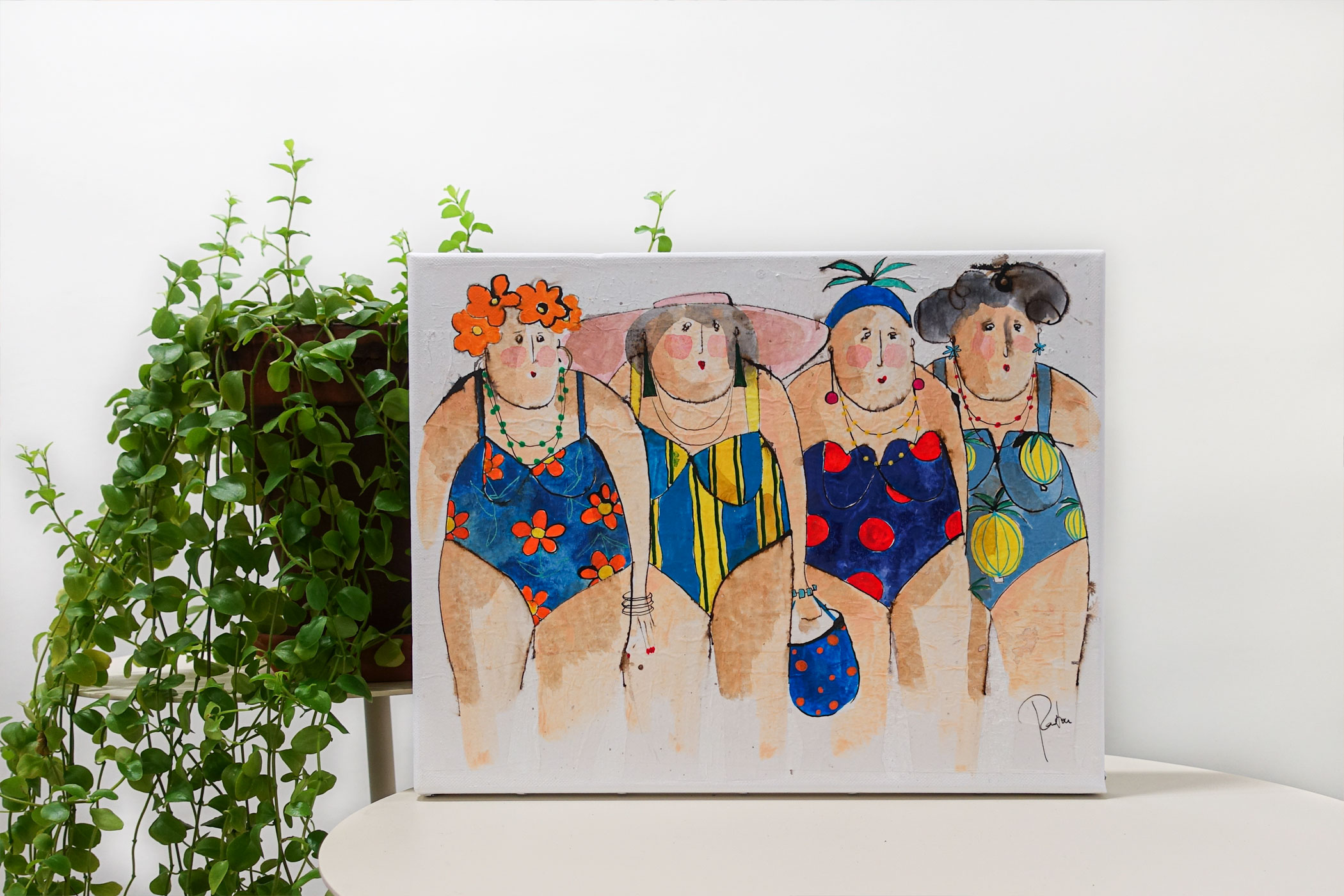 Zita Valerie Sophie Carine - Bathers - Galerie Maison Dauphine