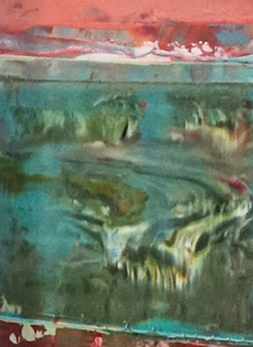 La suite se décline - The suite is divided into - Perrine Rabouin - peinture - détail