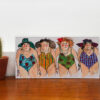 Bande de Baigneuses - Bunch of bathers - peinture - Cécile Colombo - mise en situation