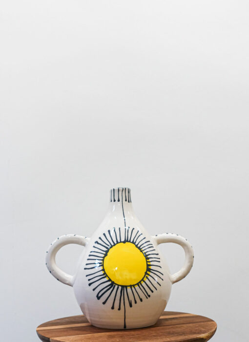 Vase goutte (1), Maison Bonjour, linda Fina, céramiste contemporain, face