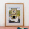 L'ours polaire & la table de glace Damien Nicolas Roux en situation