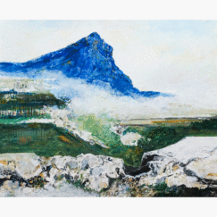 Sainte-Victoire dans la brume, Clotilde Philipon, détourée