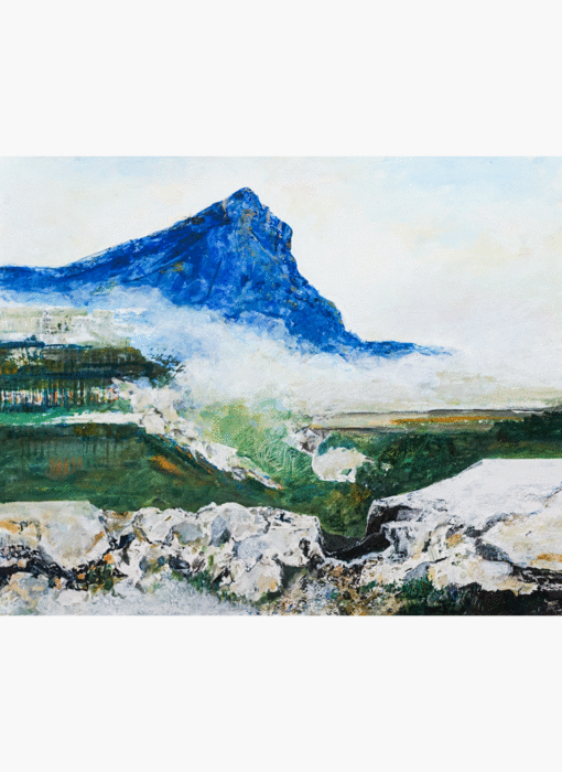 Sainte-Victoire dans la brume, Clotilde Philipon, détourée