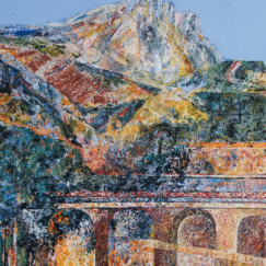 La montagne Sainte-Victoire vue du Tholonet, Clotilde Philipon, détouré