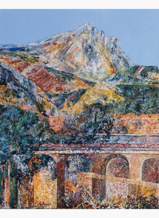 La montagne Sainte-Victoire vue du Tholonet, Clotilde Philipon, détouré