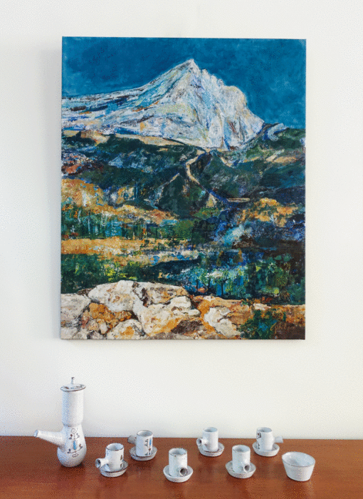 Les couleurs de Cézanne sur la Sainte-Victoire, Clotilde Philipon, mise en scène