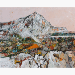 Vue de Bibemus - Montagne Sainte-Victoire, Clotilde Philipon, détouré
