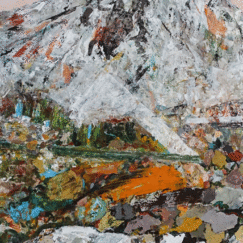 Vue de Bibemus - Montagne Sainte-Victoire, Clotilde Philipon, détail